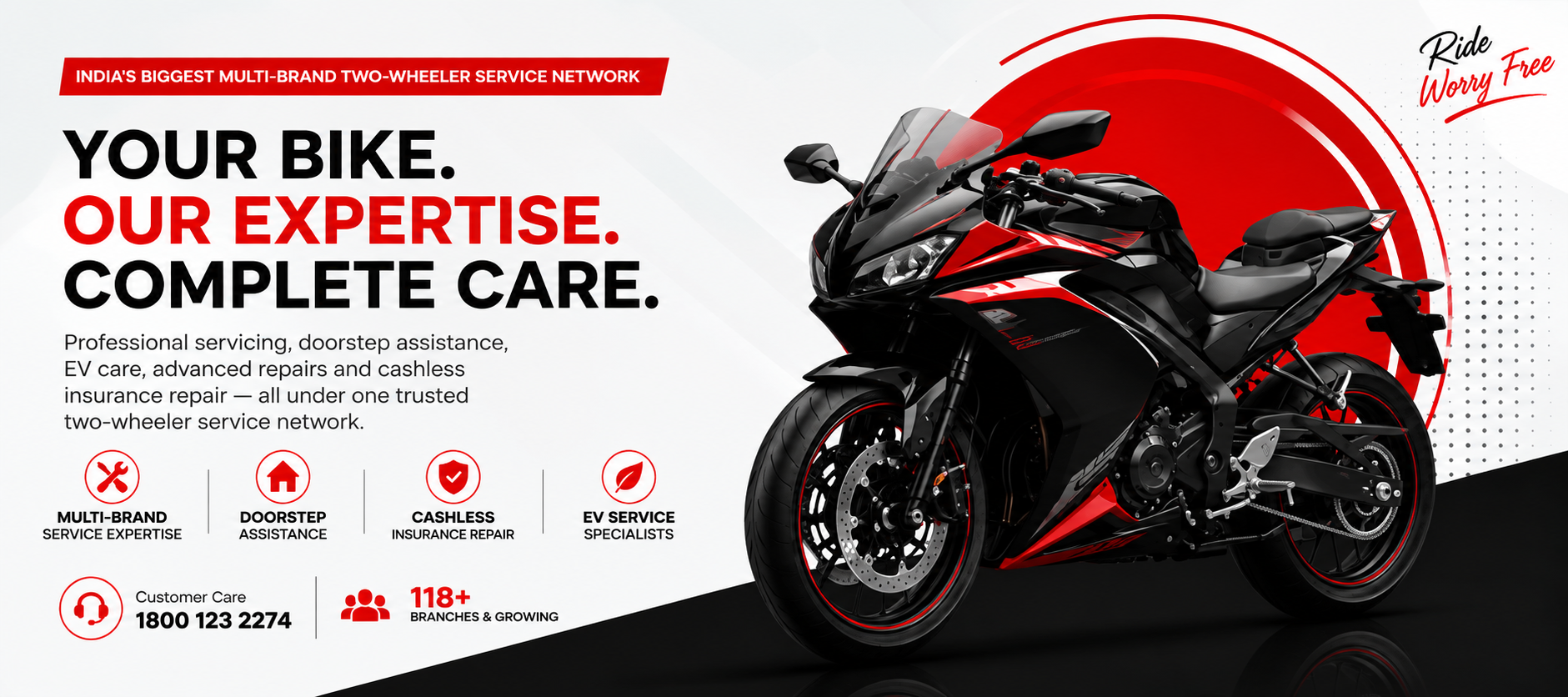 Bike Masters two-wheeler service and repair